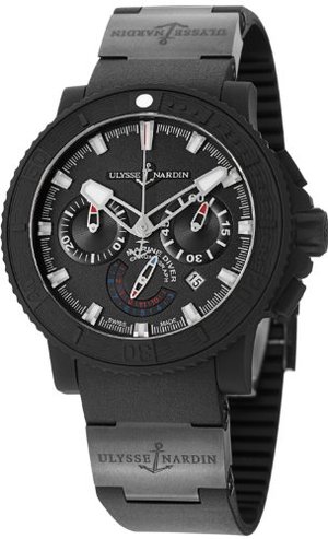 ユリスナルダン スーパーコピー Mens Watch 353-92-3C 黒色 ブラック